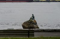 Girl in a Wetsuit im Stanley Park